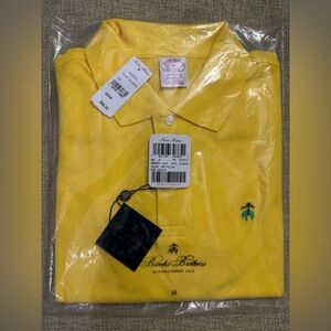 (NWT) Brooks Brothers Bright Yellow Polo Shirt